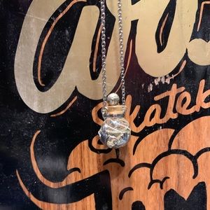 Essential oil necklace boho